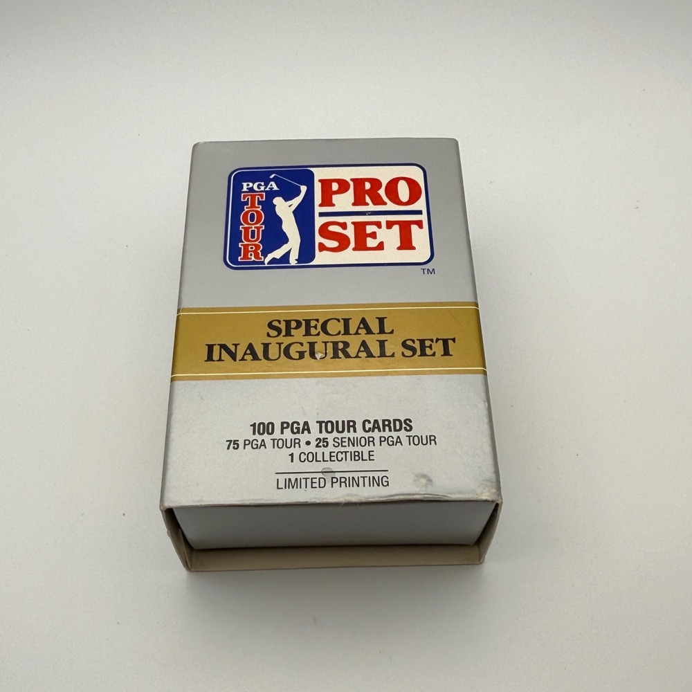 1990 Pro Set PGA Tour Special Inaugural Set 100 Golf Trading Cards Arnold Palmer